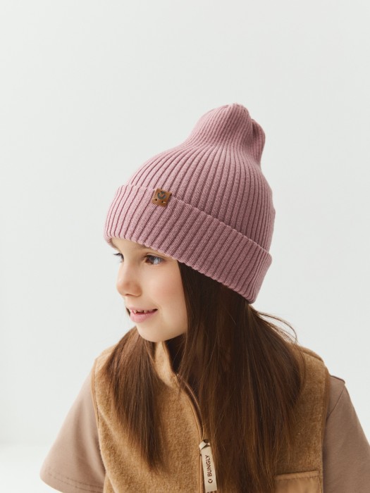 шапка хлопковая однослойная "пудра" фотография