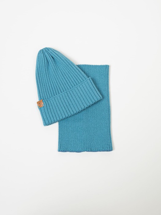 шапка и снуд хлопковые однослойные "бриз" 0+ фотография