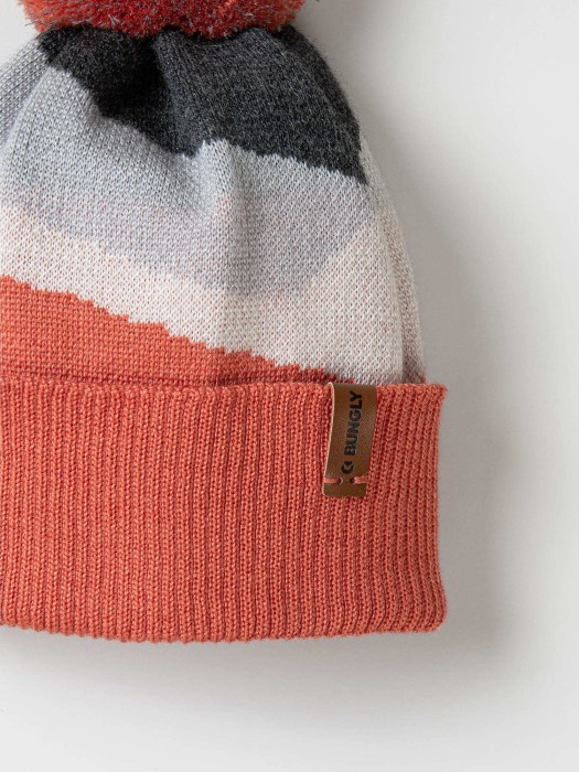 шапка из смесовой шерсти "актив коралл" по цене 1259 руб вид справа