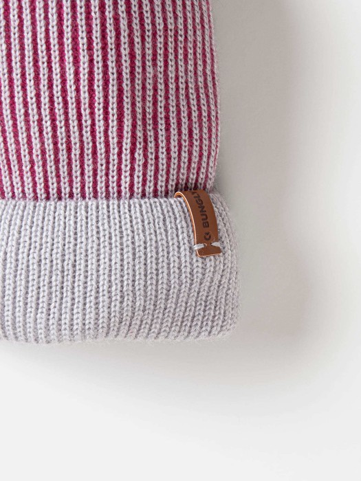 шапка из смесовой шерсти "фуксия" 7+ по цене 1259 руб вид справа