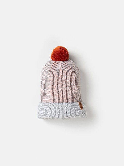 шапка из смесовой шерсти "терракот" 7+ фотография