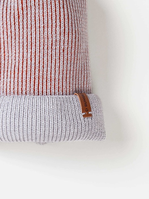 шапка из смесовой шерсти "терракот" 7+ из россии вид сбоку