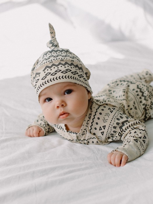 шапка колпачок "тату" 0+ из россии вид сбоку