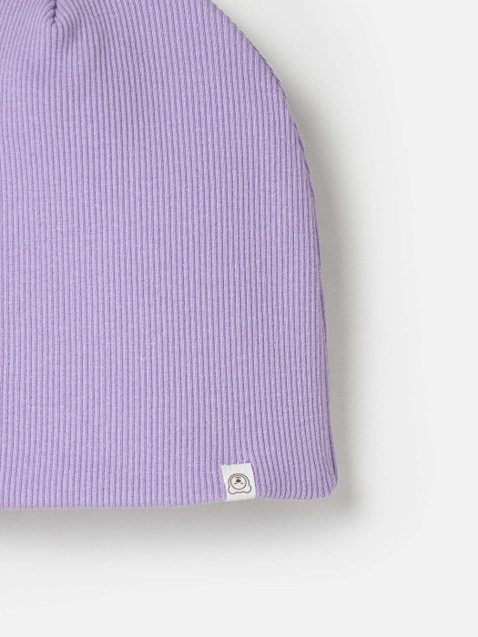 шапка трикотажная "лаванда" 0+ по цене 719 руб вид справа
