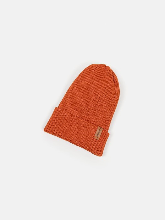 шапка тыква из смесовой шерсти однослойная "мандарин" по цене 1799 руб вид справа