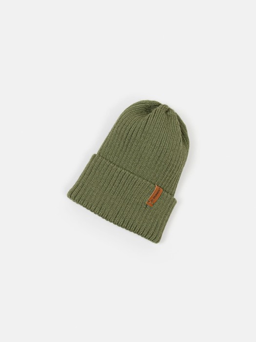 шапка тыква из смесовой шерсти однослойная "олива" по цене 1699 руб вид справа