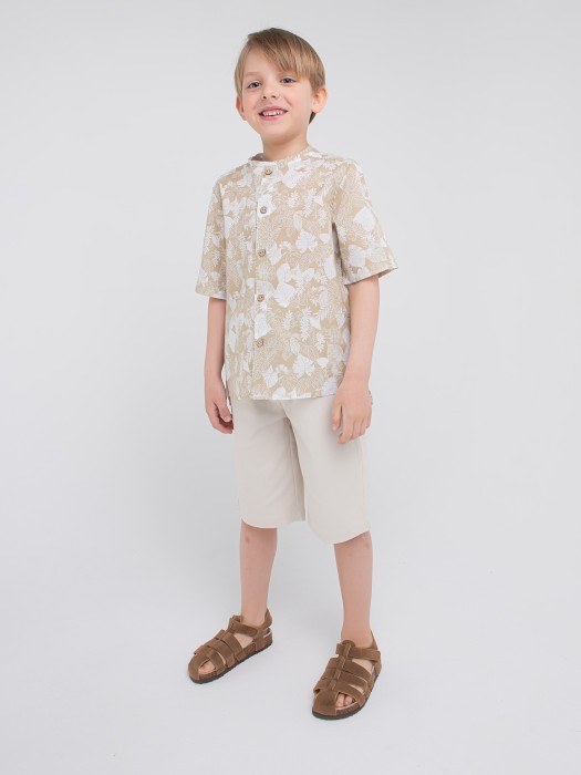 шорты бермуды хлопковые "сафари" из россии вид сбоку