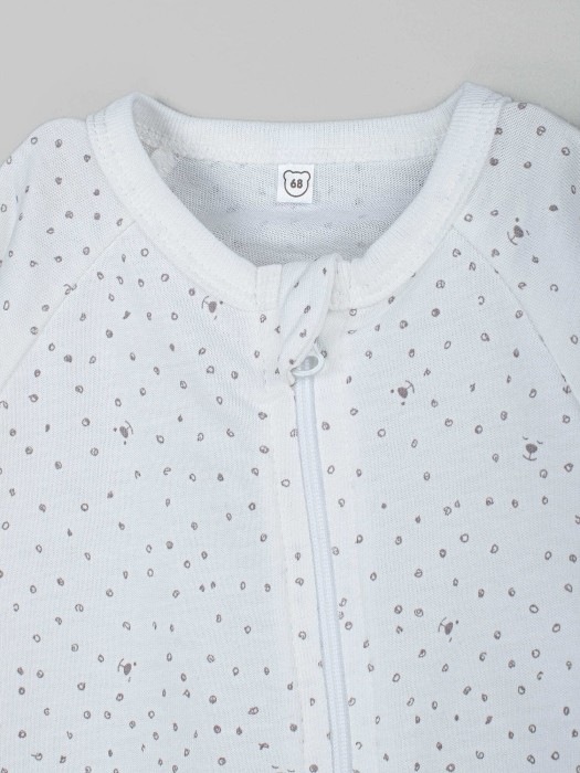 слип на молнии "мишутка" 0+ по цене 1999 руб вид справа