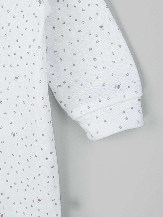 слип на молнии "мишутка" 0+ из россии вид сбоку