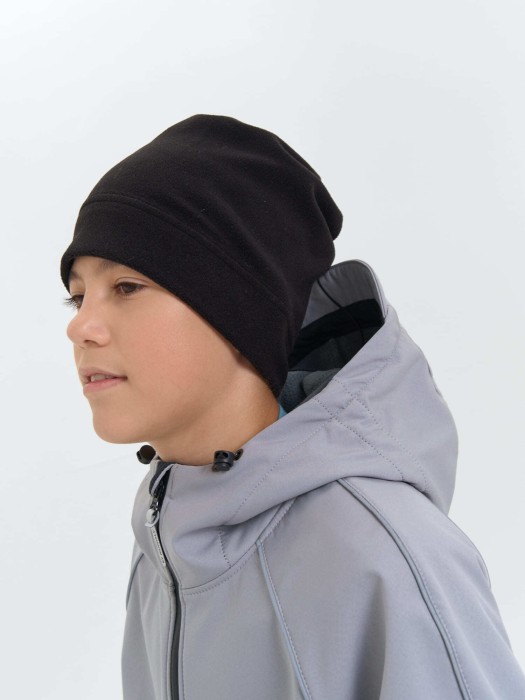 снуд флисовый "уголь" 7+ из флиса спереди