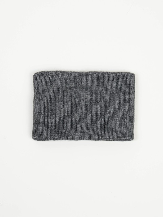 снуд из смесовой шерсти "маренго" жемчужная резинка по цене 909 руб вид справа