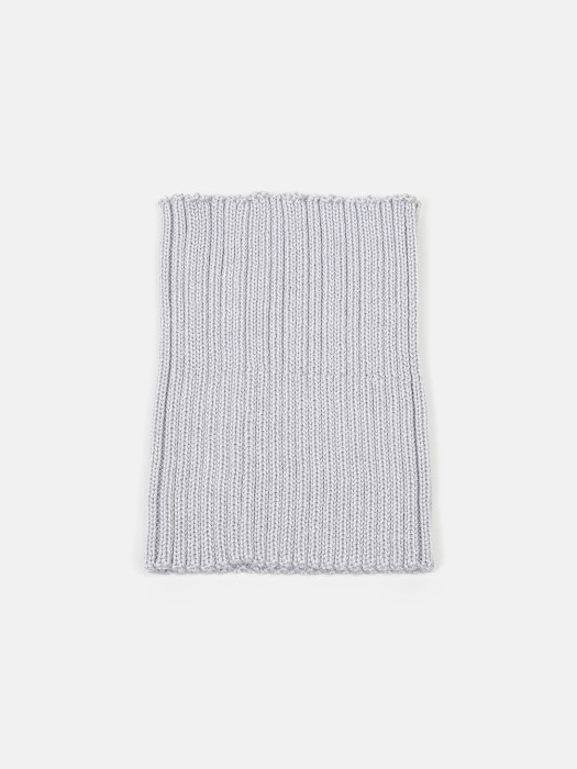 снуд из смесовой шерсти "жемчуг" вертикальная вязка по цене 1299 руб вид справа