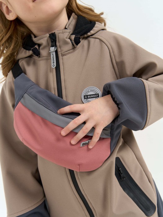 сумка бананка "пепельная роза" из россии вид сбоку