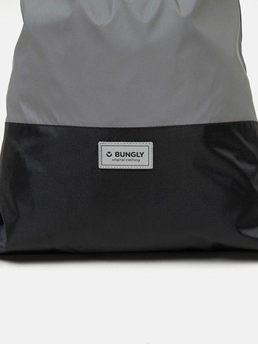 сумка для обуви "черно-серая" 7+ из россии вид сбоку