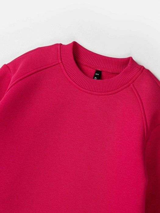 свитшот "фуксия" утепленный по цене 2099 руб вид справа