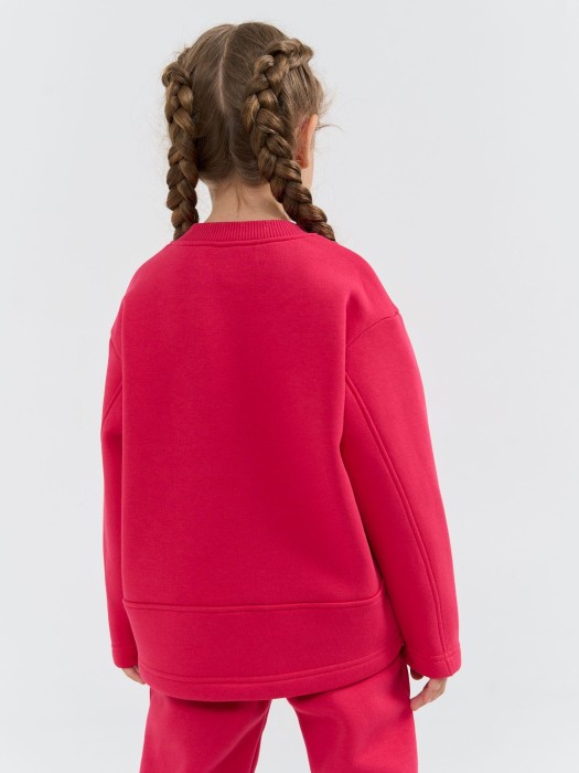 Товар фуксии цвета с внутренней стороны