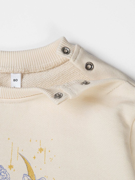 свитшот "лунная сказка" утепленный без начеса 0+ по цене 2099 руб вид справа