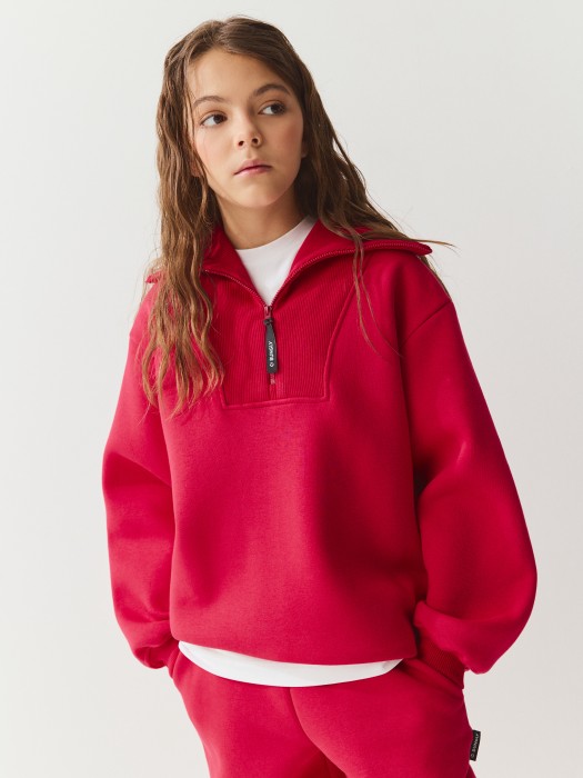 свитшот "малина" утепленный 7+ фотография