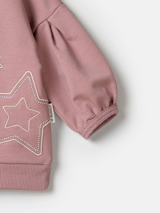 свитшот облегченный "дымчатая роза" 0+ по цене 1379 руб вид справа