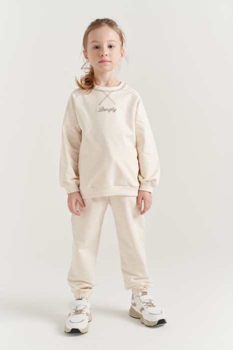 свитшот облегченный "лён" из проверенных материалов спереди