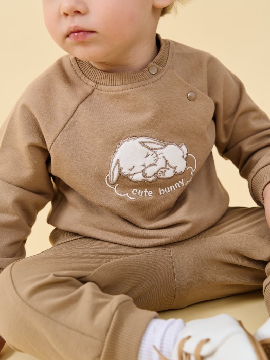 свитшот облегченный "орех" 0+ из россии вид сбоку