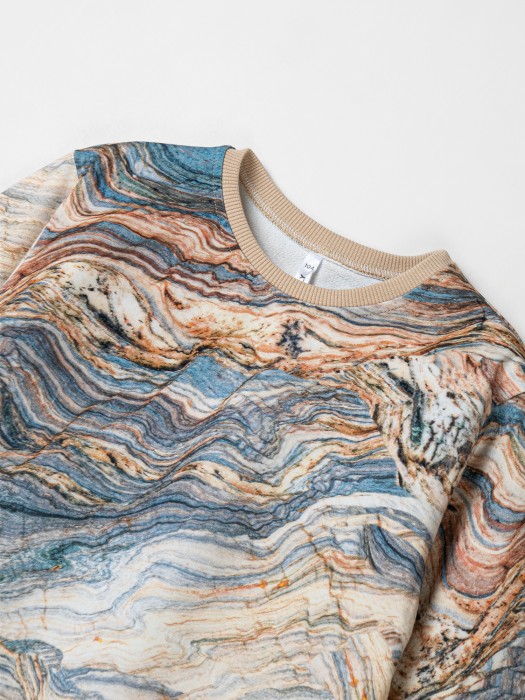 свитшот облегченный "сапфир" по цене 1679 руб вид справа