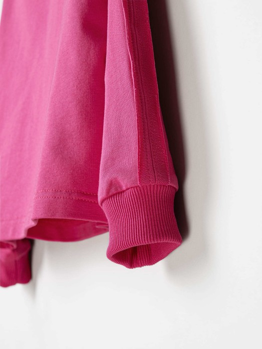 свитшот облегченный укороченный "бабл-гам" по цене 1319 руб вид справа