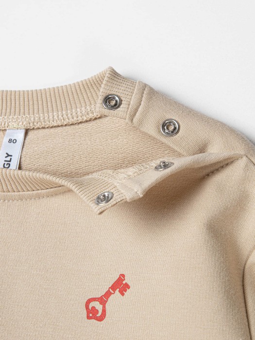 свитшот облегченный "золотой ключик" 0+ из россии вид сбоку