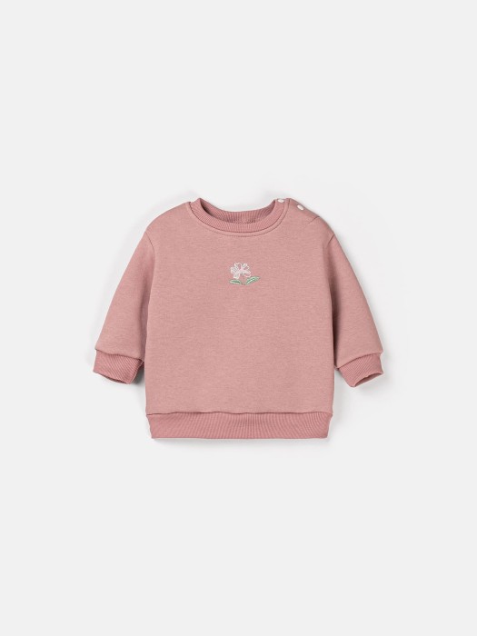 свитшот "розовая дымка" утепленный 0+ фотография