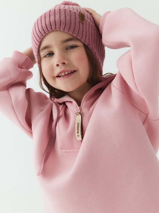 свитшот "розовый зефир" утепленный фотография