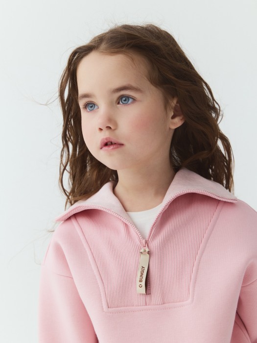 свитшот "розовый зефир" утепленный из проверенных материалов спереди