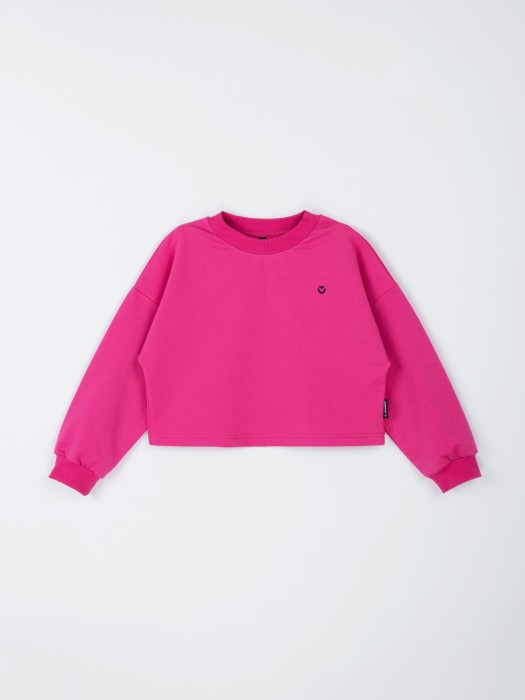 свитшот укороченный облегченный "бабл-гам" 7+ фотография