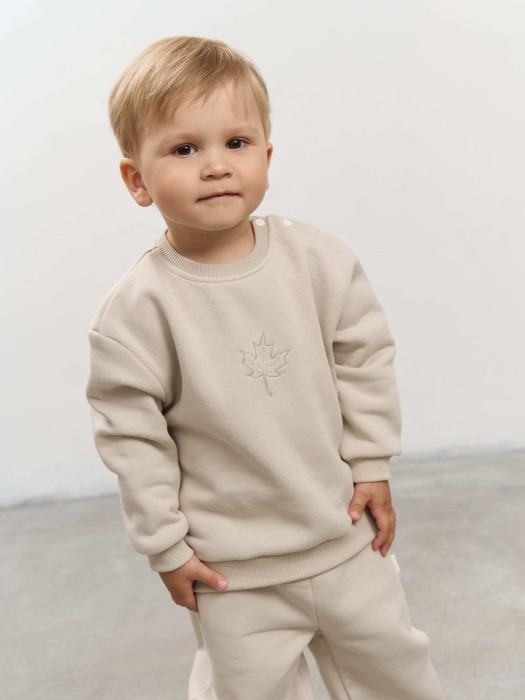 свитшот "жемчуг" утепленный 0+ фотография