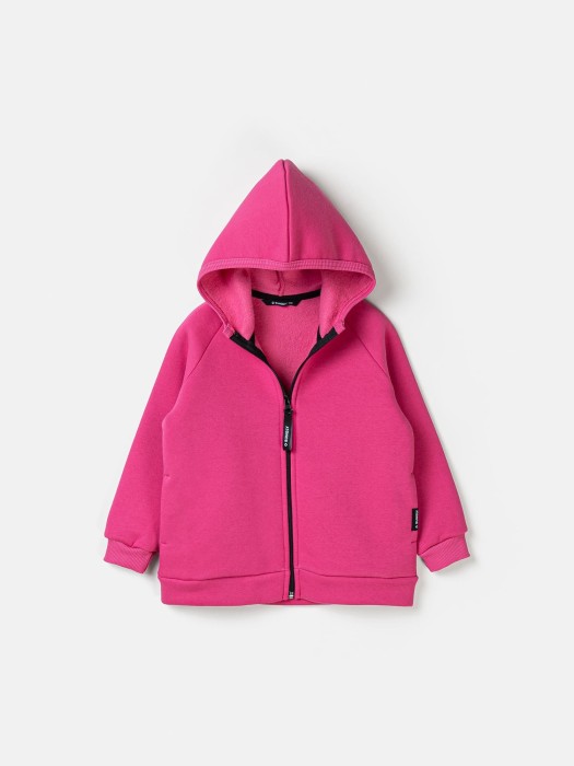 толстовка "бабл-гам" утепленная от бренда bungly вид слева