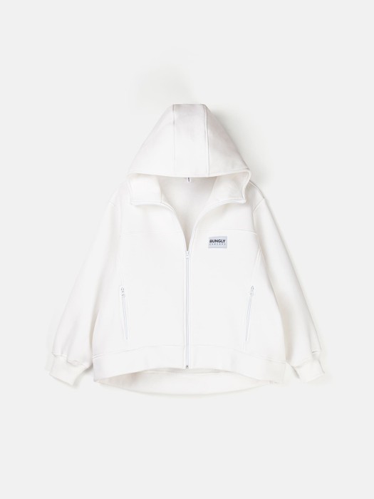 толстовка на молнии утепленная "сахар" женская от бренда bungly вид слева