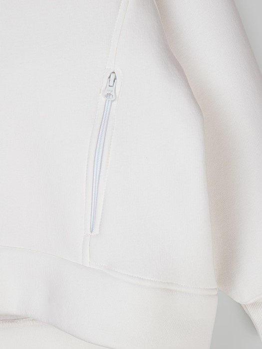 толстовка на молнии утепленная "сахар" женская по цене 6990 руб вид справа