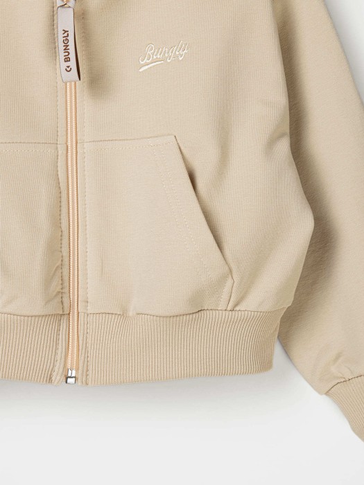 толстовка облегченная укороченная "крем-брюле" по цене 1619 руб вид справа