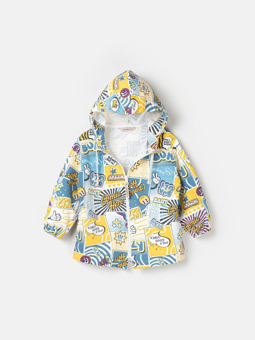 толстовка оверсайз облегченная "comic hero" фотография