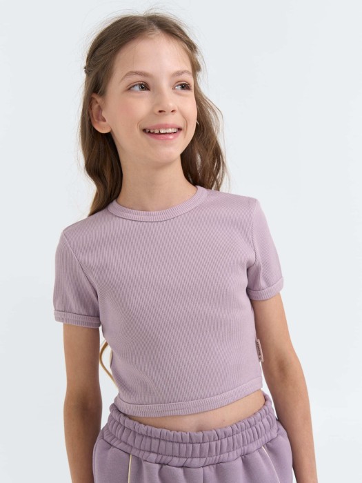 топ из кашкорсе "вереск" 7+ от бренда bungly вид слева