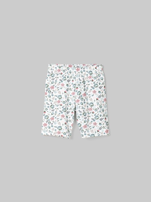 велосипедки "цветы" от бренда bungly вид слева