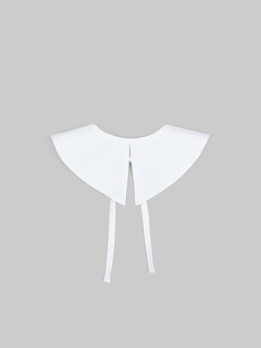 воротник "белый" от бренда bungly вид слева