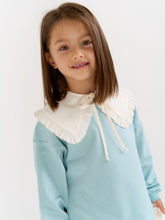 воротник с рюшами "молоко" по цене 799 руб вид справа