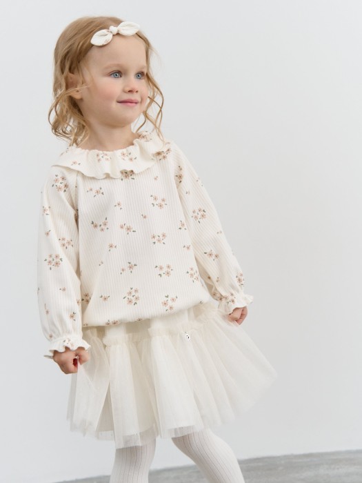 юбка из фатина "белое облако" двухъярусная 0+ по цене 1919 руб вид справа