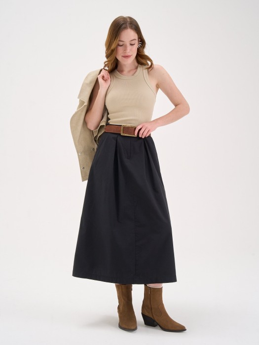 юбка миди "уголь" женская по цене 3493 руб вид справа