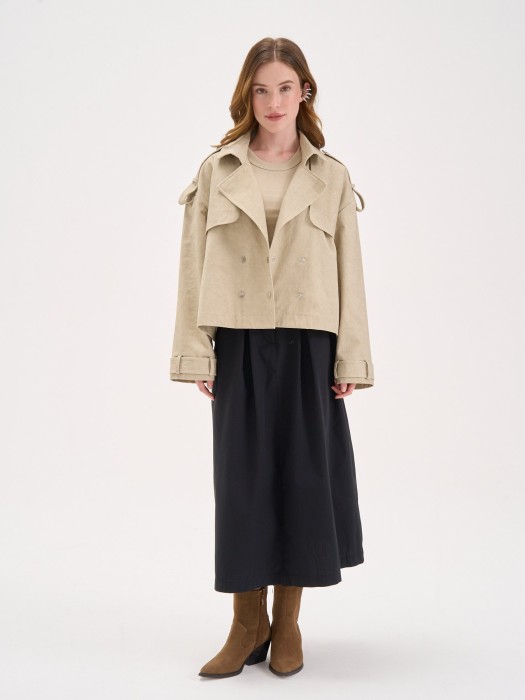 юбка миди "уголь" женская из проверенных материалов спереди