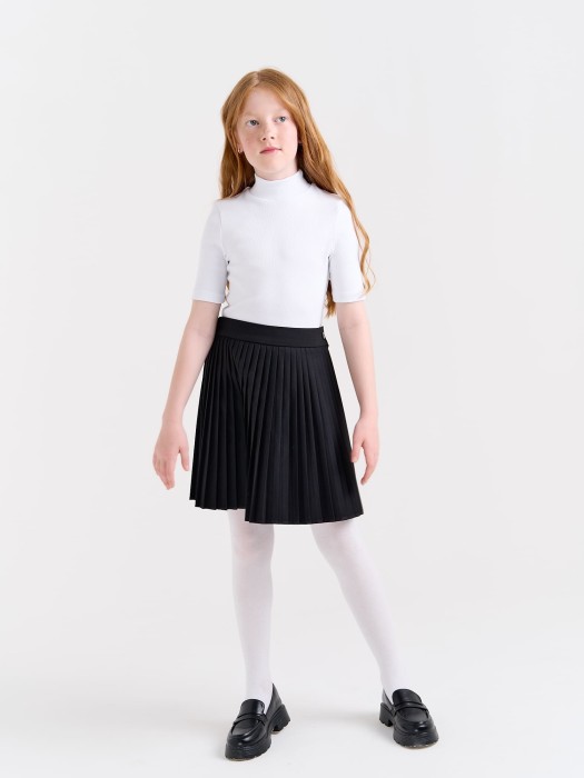 юбка плиссе "черная" 7+ по цене 1559 руб вид справа