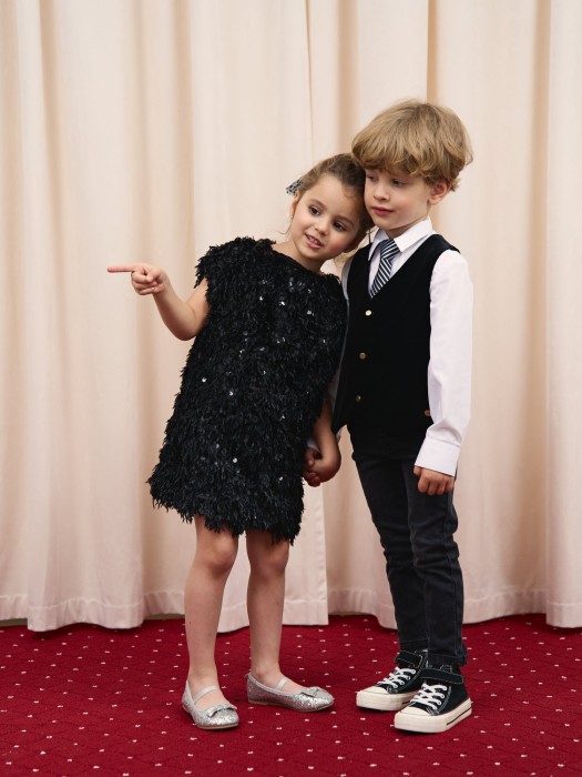 жилет бархатный "уголь" по цене 2399 руб вид справа