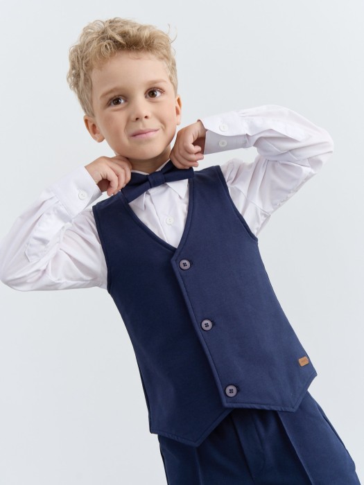 жилет "индиго" фотография
