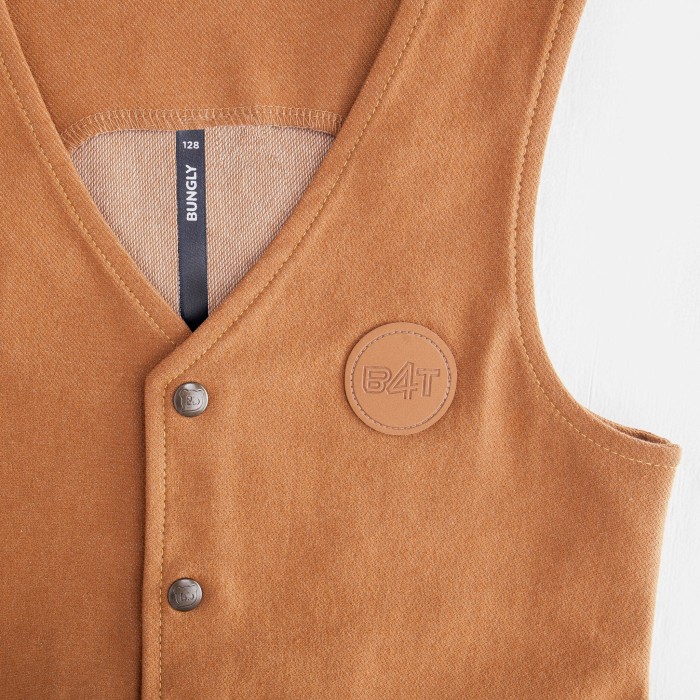 жилет из джинскота "песок" подростковый по цене 1259 руб вид справа