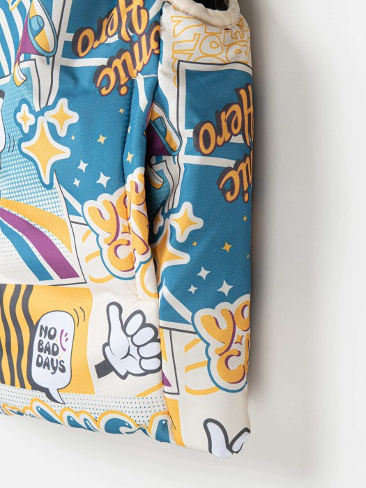 жилет на молнии "comic hero" из проверенных материалов спереди